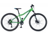 Велосипед AUTHOR (2019) A-Matrix 26" D, рама 13,5", цвет-зелёный (голубой) // черный